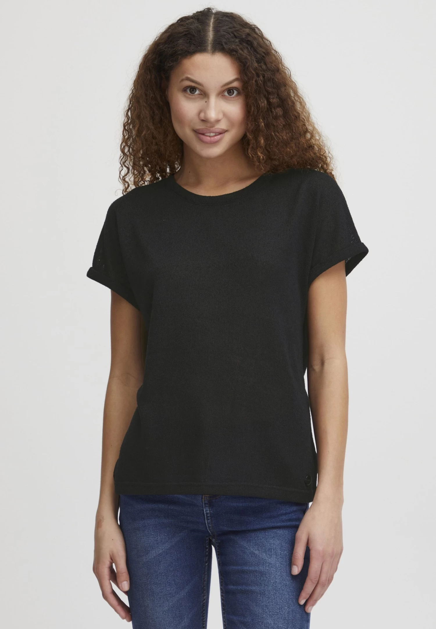 OXMO Oxkatie - Camiseta Básica - Black 1 OXMO Oxkatie - Camiseta Básica - Black