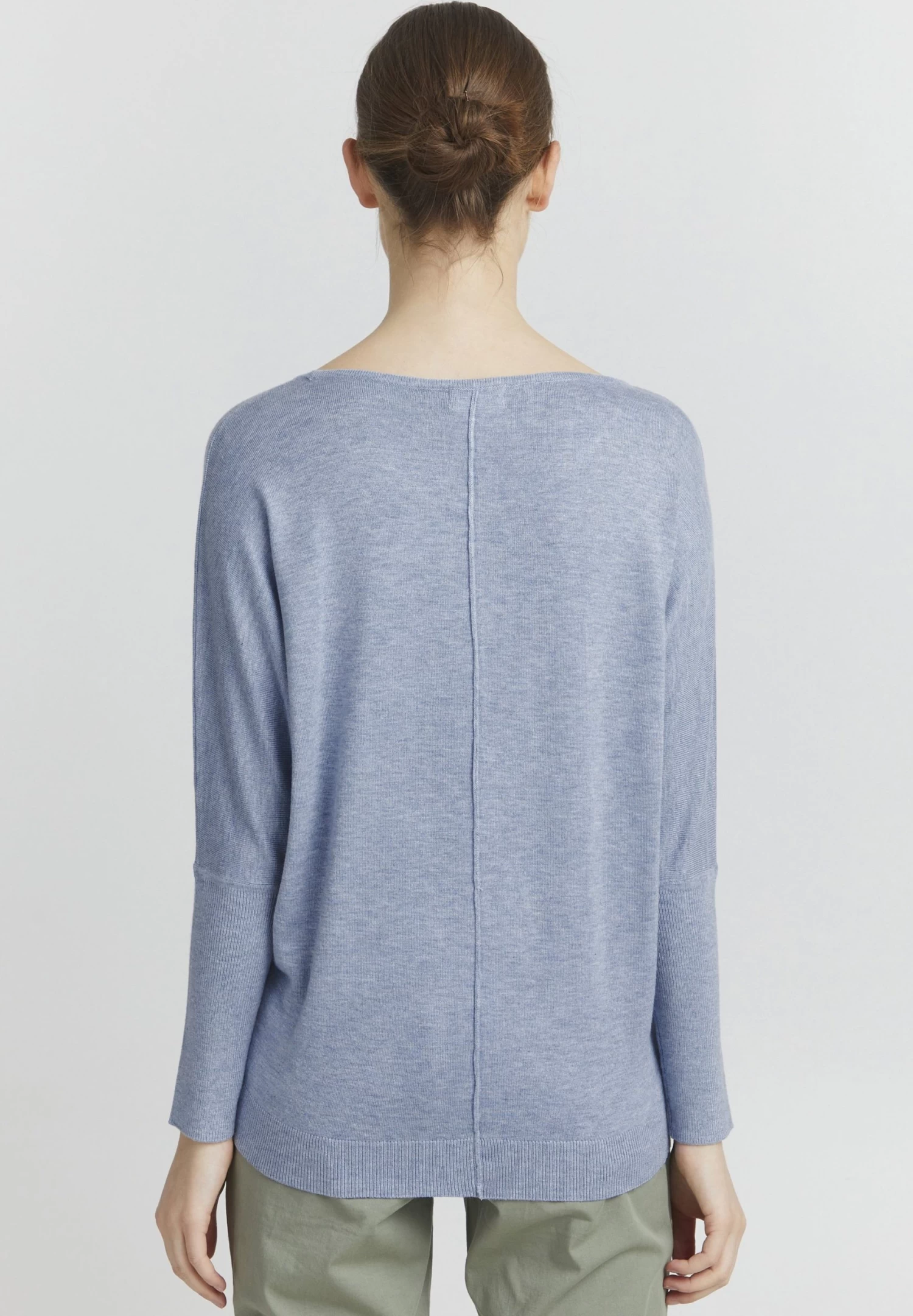 OXMO Oxherdis - Jersey De Punto - Kentucky Blue Melange 3 OXMO Oxherdis - Jersey De Punto - Kentucky Blue Melange - Imagen 3