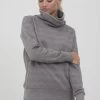OXMO Oxvernita - Sudadera - Medium Grey Melange