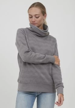 OXMO Oxvernita - Sudadera - Medium Grey Melange