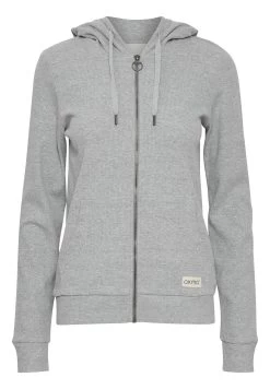 OXMO Oxlova - Sudadera Con Cremallera - Light Grey Melange -Oxmo Ventas cb9d0f04326242f3a17a57ce8e5e6afe