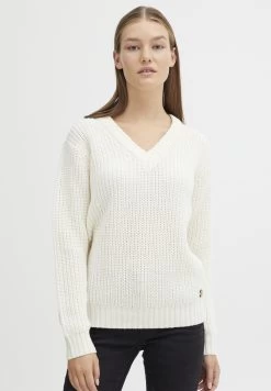 OXMO Nanny - Jersey De Punto - Cloud Dancer