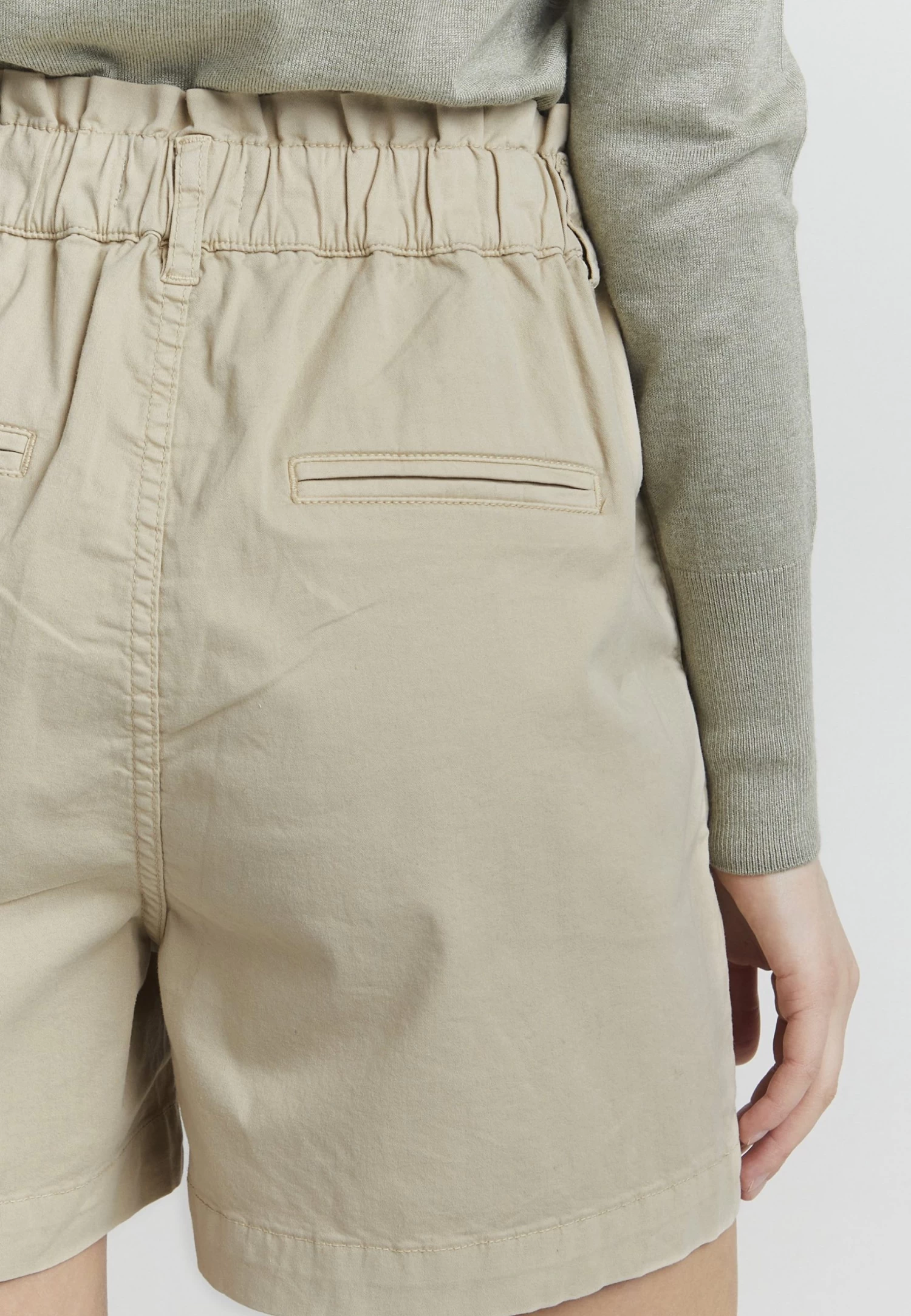 Oxmo Oxchai Me - Shorts - Cement 3 Oxmo Oxchai Me - Shorts - Cement - Imagen 3