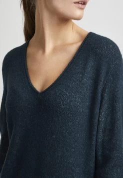 OXMO Oxida - Vestido De Punto - Total Eclipse Melange -Oxmo Ventas d1f8a7716456430d8c7caa4e7d5ee708