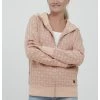 OXMO Vendela - Sudadera Con Cremallera - Rose Gold