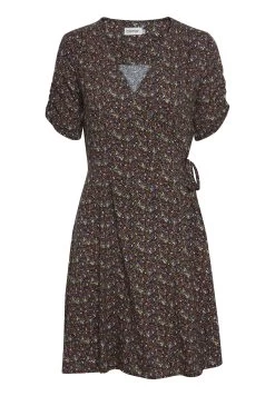 OXMO Oxembla - Vestido Informal - Burnt Orange Mix -Oxmo Ventas d921dd090131459c8b29e1331bcfc434