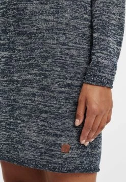 OXMO Oxdanielle - Vestido De Punto - Navy -Oxmo Ventas d928b531ef4d4fc2ac94e20dd695129f