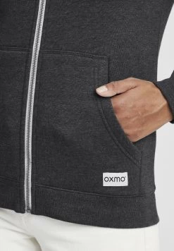 OXMO Oxbinja - Sudadera Con Cremallera - Dark Grey Melange -Oxmo Ventas da5b51018b9b47dabaa601c04331d07d