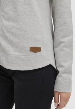 OXMO Oxwanda - Sudadera Con Cremallera - Oyster Grey Melange -Oxmo Ventas dc0fcb8b65494155a95a5f98695c1aa0