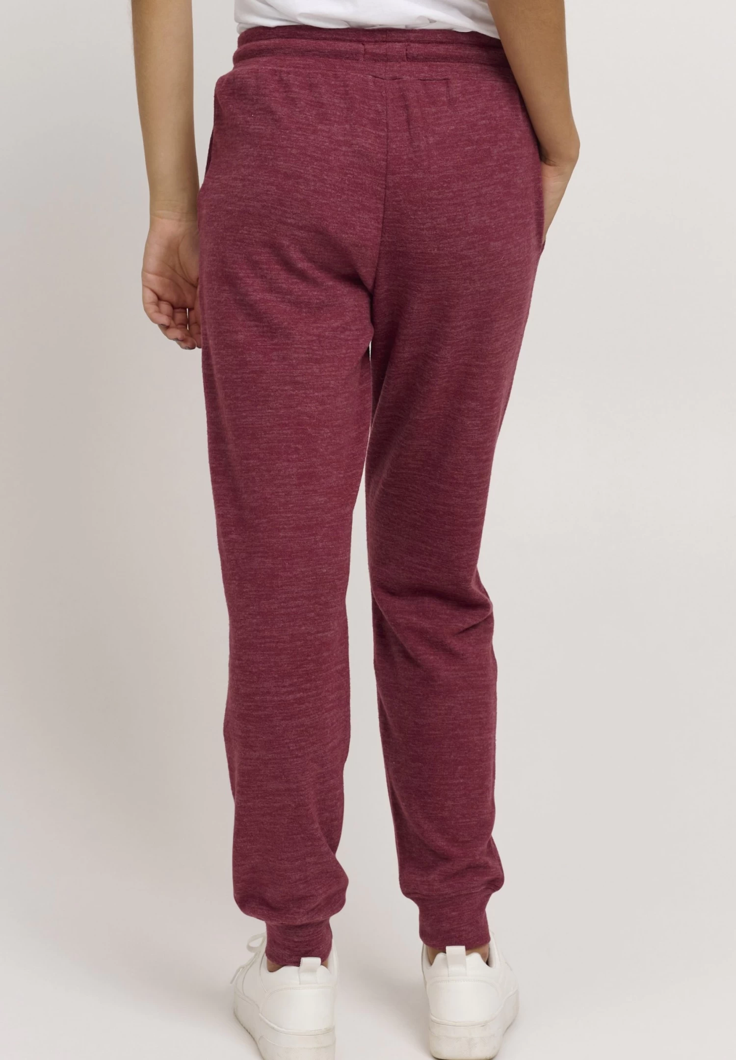 OXMO Oxbenita - Pantalones Deportivos - Wine Red Melange 3 OXMO Oxbenita - Pantalones Deportivos - Wine Red Melange - Imagen 3