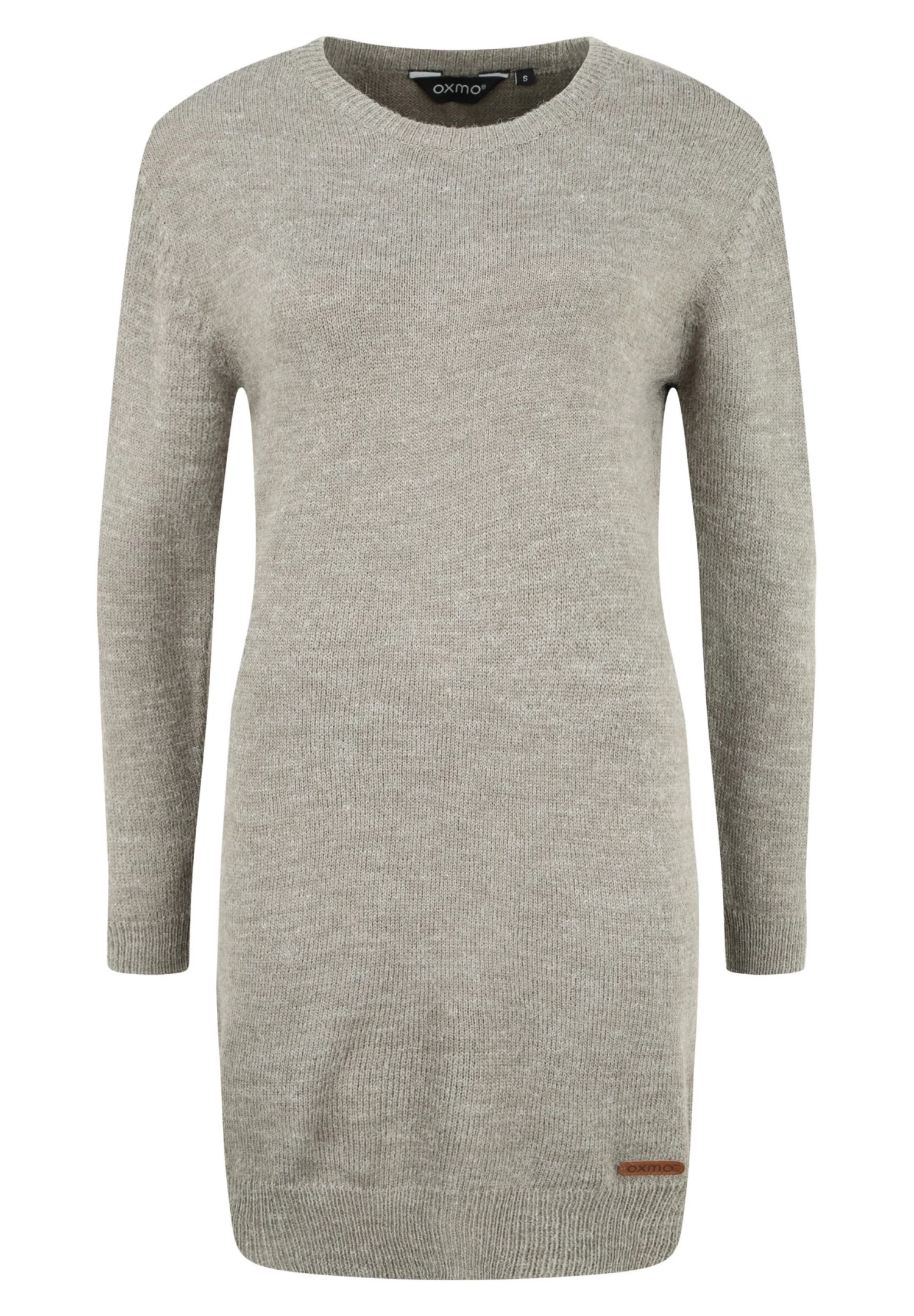 OXMO Oxnatti - Vestido De Punto - Stone Mix 6 OXMO Oxnatti - Vestido De Punto - Stone Mix - Imagen 6