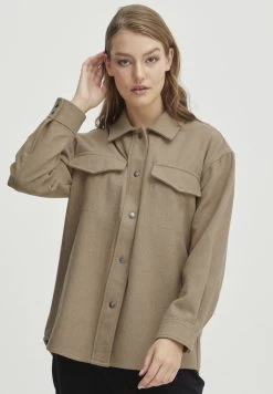 OXMO Valen - Chaqueta De Punto - Dune Melange