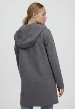 OXMO Oxnelina - Abrigo De Invierno - Medium Grey Melange -Oxmo Ventas ed530d0fe5b04748adb32c190bb853a0