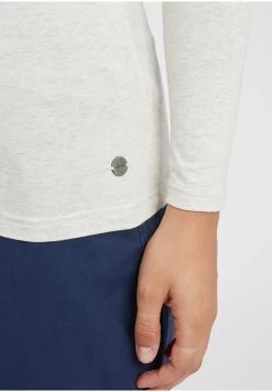 OXMO Oxmarie - Camiseta De Manga Larga - Oyster Grey Melange -Oxmo Ventas ef7cfbf76dc94b78bde0aa27f31d68bd