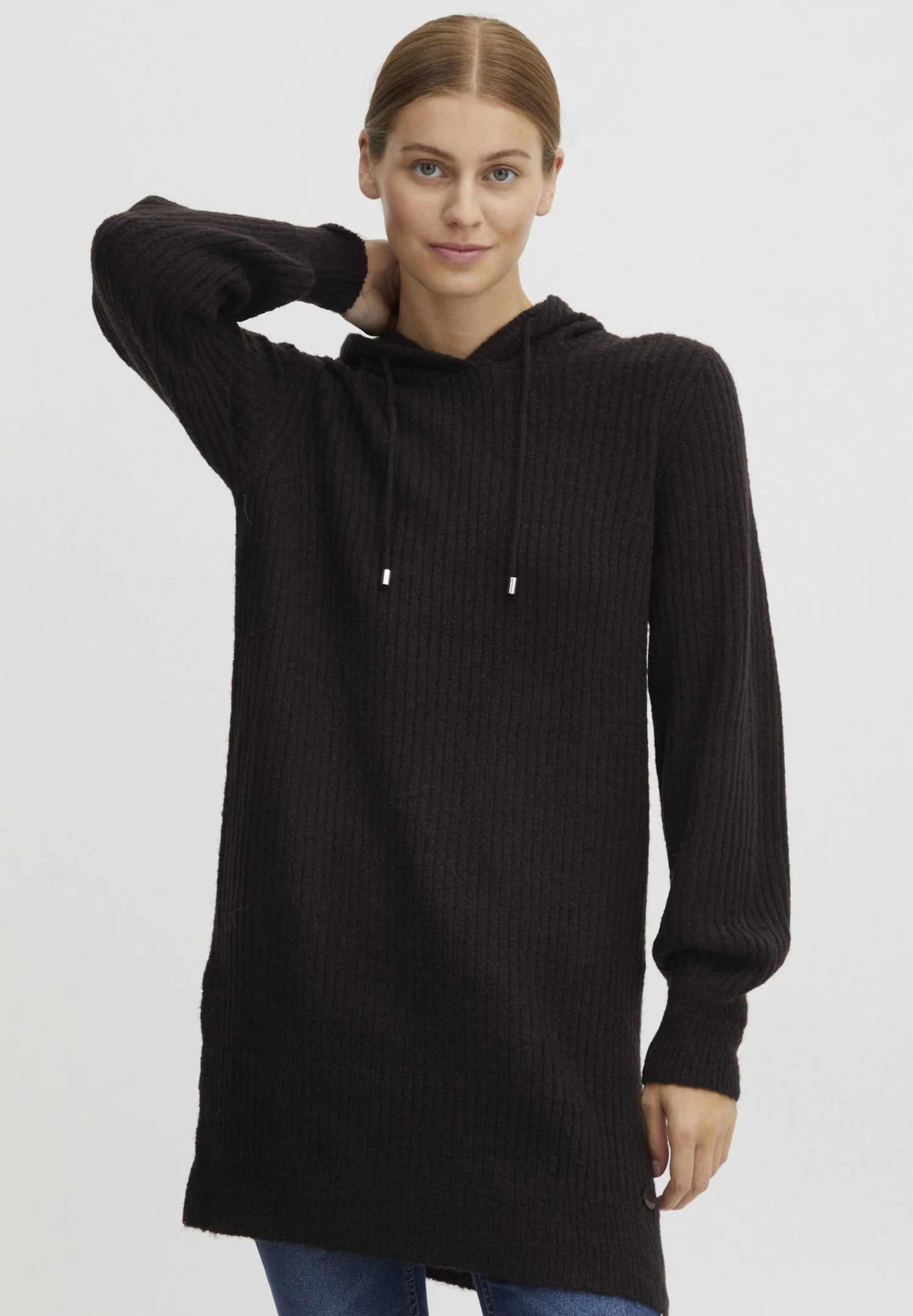 OXMO Oxnorma - Jersey Con Capucha - Black Melange 1 OXMO Oxnorma - Jersey Con Capucha - Black Melange