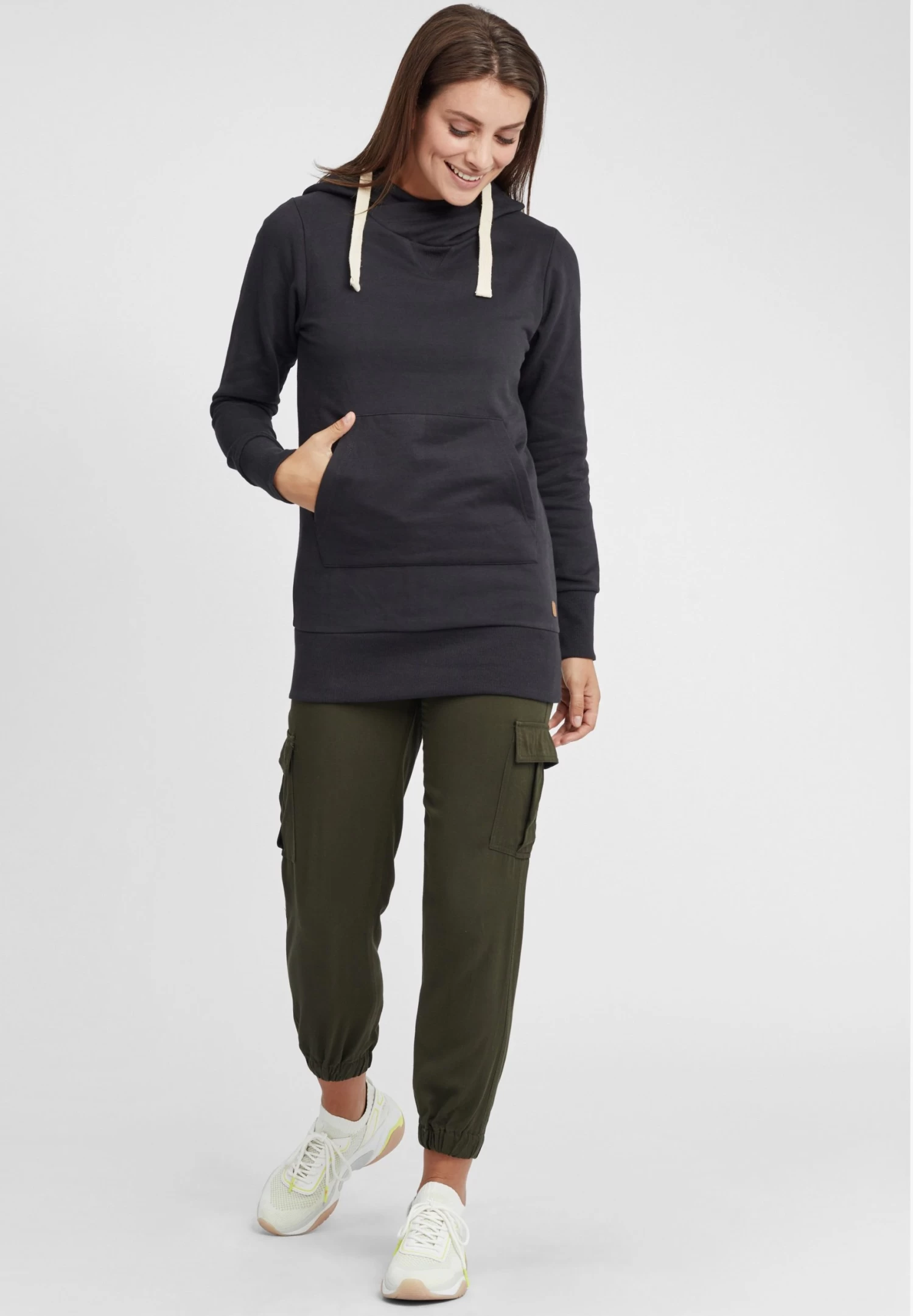 OXMO Oxjenny - Jersey Con Capucha - Black 2 OXMO Oxjenny - Jersey Con Capucha - Black - Imagen 2