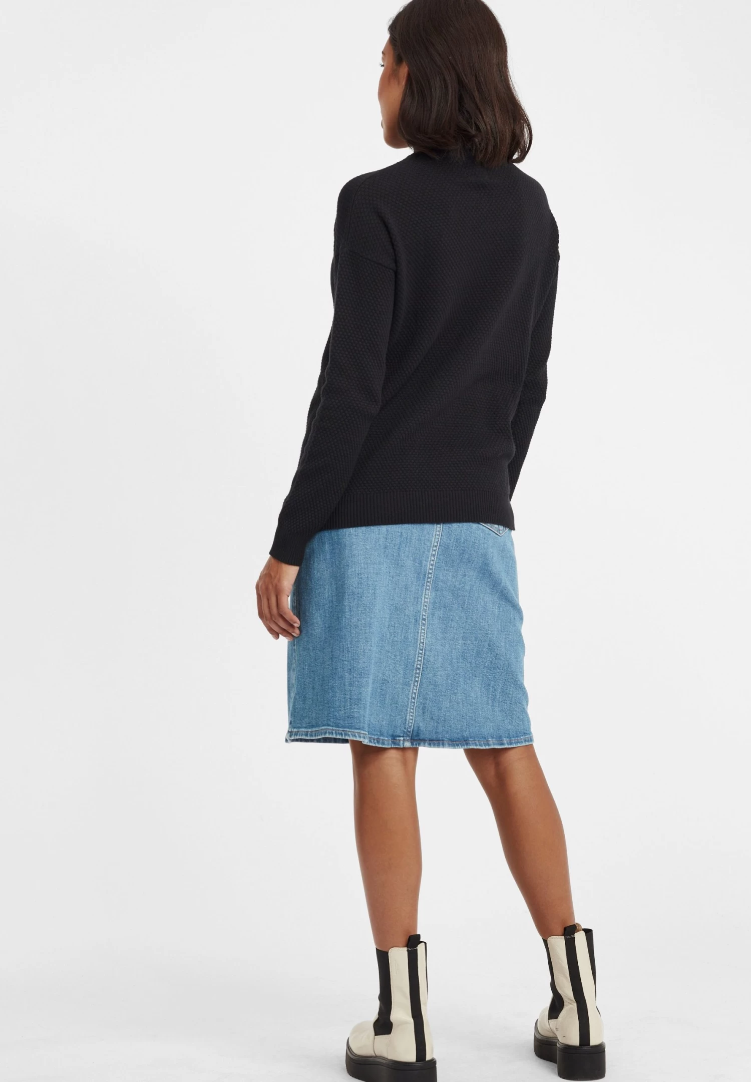 OXMO Oxsina - Jersey De Punto - Black 3 OXMO Oxsina - Jersey De Punto - Black - Imagen 3